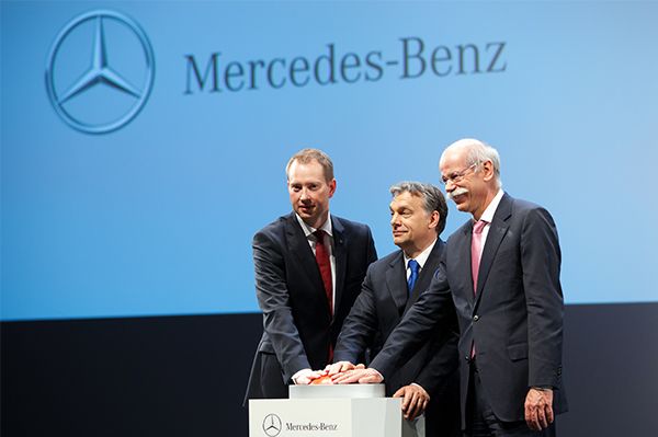 Megindult a termelés a kecskeméti Mercedes-Benz gyárban