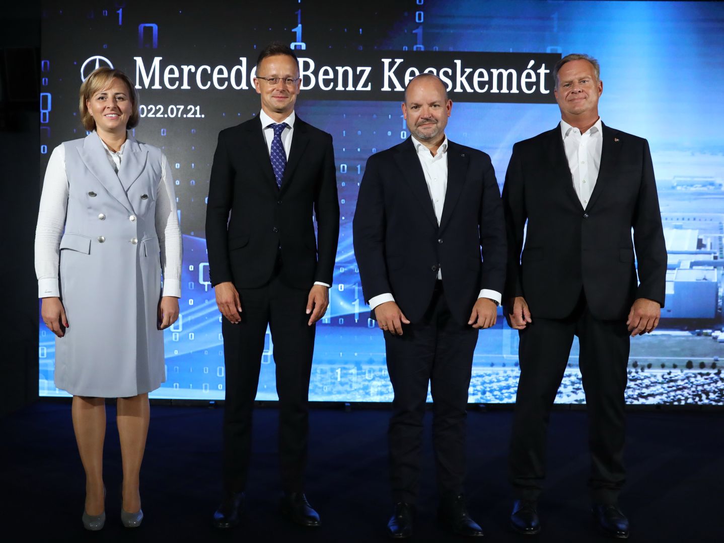 New models at the Mercedes-Benz plant in Kecskemét